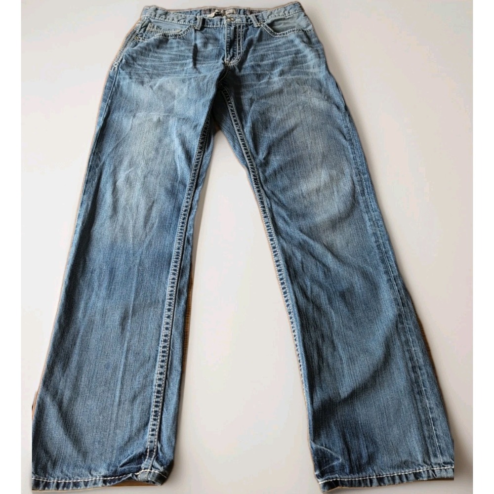 Buckle Men's Slim Straight Jeans 32 Waist (read description actual waist 30)